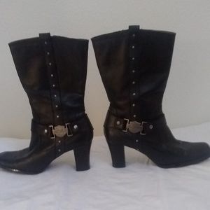 Harley-Davidson leather boots